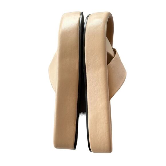 NEW Frame Le Laurel Slide Sandals In Oatmeal Sz 36/5.5 - Picture 6 of 11